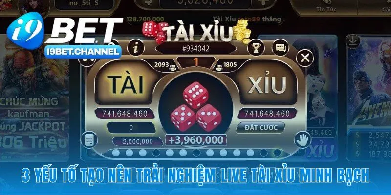 Trải nghiệm Live tài xỉu được xây dựng từ sự tin cậy