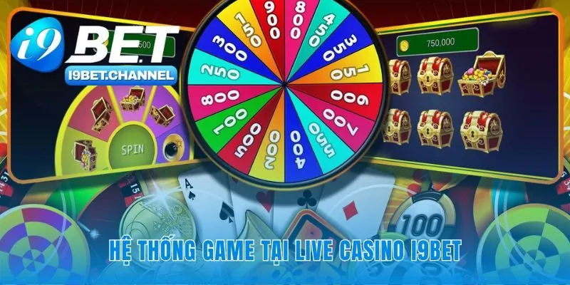 Loạt game kinh điển làm nên tên tuổi Casino i9Bet
